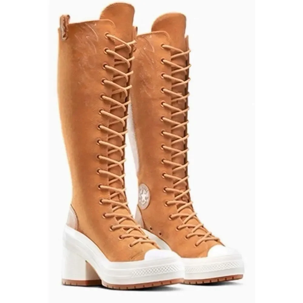 CONVERSE WOMEN'S 6.5 CHUCK 70 DE LUXE HEEL XX PLATFORM HIGH WESTERN A 15660C